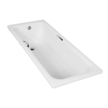Bath With Handles White 1.7m