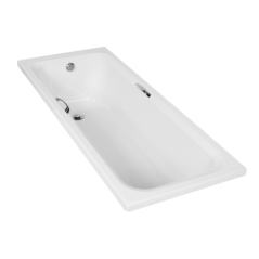 Bath With Handles White 1.7m