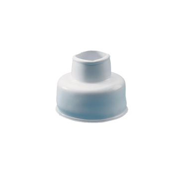 White Rubber Cone For Flush Pipe