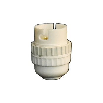 Lamp Holder Nylon 10mm White