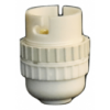 Lamp Holder Nylon 10mm White