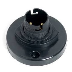 Batten Holder Bc 50mm Black
