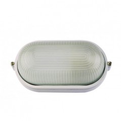 Bulkhead Plain Oblong White