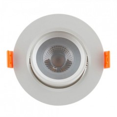 Led Tilt Round Down Light 95mm White 3000k