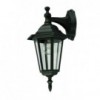 Lantern Fitting Wall Down Black