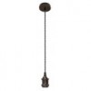 Gun Metal/ Black Twist Cable