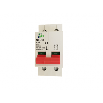 Isolator Din Rail 63a Double Pole