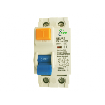 Earth Leakage Din Rail 63a Double Pole