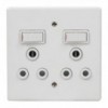 Switch Plug Crabtree Twin