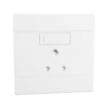 Single Socket, 16amp, White, Veti 2