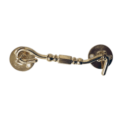 100mm Cabin Hooks Brass Plated