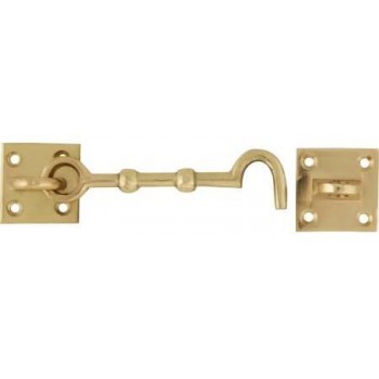 150mm Cabin Hooks Brass Plated
