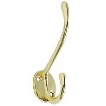 Hat & Coat Hooks Brass Plated