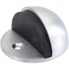 Half Moon Door Stop Satin