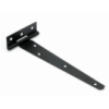 200mm Tee Hinges Black Japan Plated With Screws