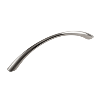 Satin Chrome Whale Bone 128mm Handle
