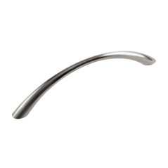 Satin Chrome Whale Bone 128mm Handle