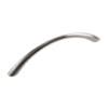 Satin Chrome Whale Bone 128mm Handle