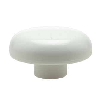 38mm White Poly Knob