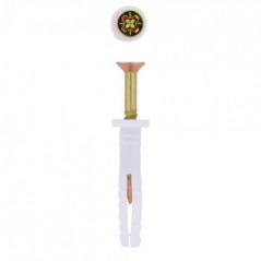 Eureka Nail-in White Rimmed 6x35mm Quantity:20