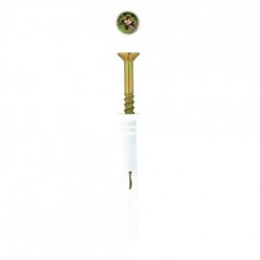 Eureka Nail-in White Rimmed 8x60mm Quantity:10