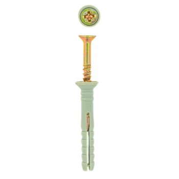Eureka Nail-in Nylon Countersunk 6x40mm Quantity:15