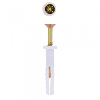 Eureka Nail-in White Rimmed 6x35mm Quantity:6