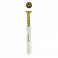 Eureka Nail-in White Rimmed 8x45mm Quantity:15