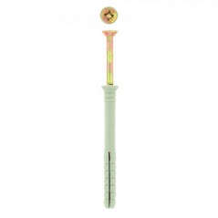 Eureka Nail-in Nylon Countersunk 8x80mm Quantity:15