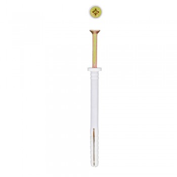 Eureka Nail-in White Rimmed 6x70mm Quantity:75