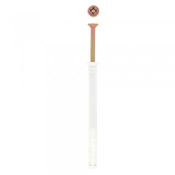 Eureka Nail-in White Rimmed 8x100mm Quantity:45