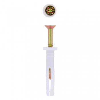 Eureka Nail-in White Rimmed 6x35mm Quantity:200