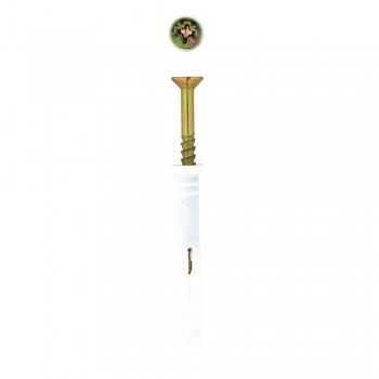 Eureka Nail-in White Rimmed 8x60mm Quantity:70