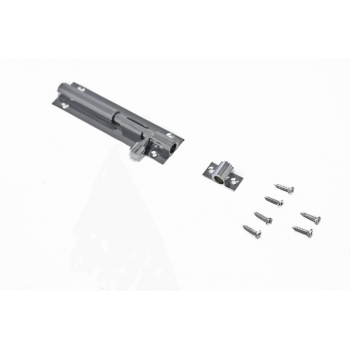 100mm Brass Straight Barrel Bolt With Screws