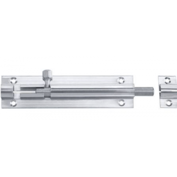 150mm Brass Straight Barrel Bolt With Screws
