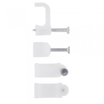 Eureka Cable Clip Flat 10mm-25mm Quantity:50