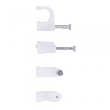 Eureka Cable Clip Round 80mm Quantity:50