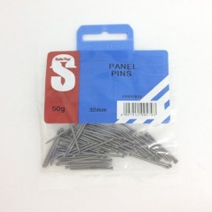 Pre Pack Panel Pins 32mm Quantity:50g