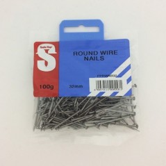 Pre Pack Round Wire Nail 32mm Quantity:100g