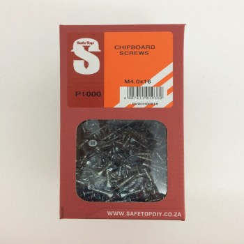 Svb Chipboard Screws M4.0 X 16mm Quantity:1000