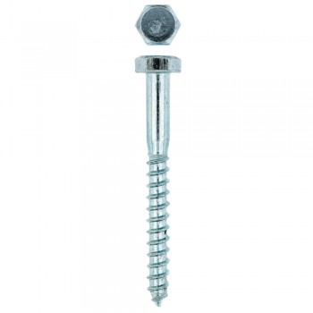 Eureka Coach Screw Galvanised Mild Steel 8x75mm Quantity:50