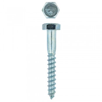 Eureka Coach Screw Galvanised Mild Steel 10x75mm Quantity:40