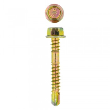 Eureka Self Drilling Tek Screw Steel T3 55x38mm Quantity:30