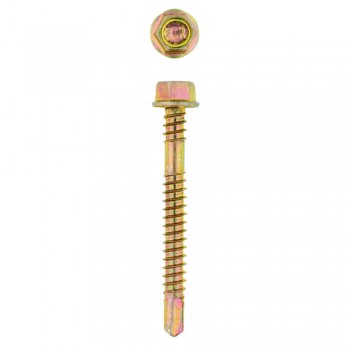 Eureka Self Drilling Tek Screw Steel T3 55x50mm Quantity:30