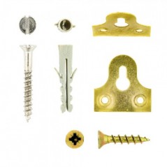 Eureka Slotted Hanger & Screw Quantity:4