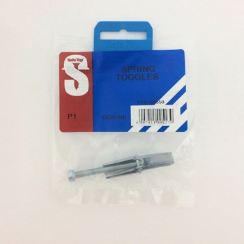 Pre Pack Spring Toggles 5x50mm Quantity:1