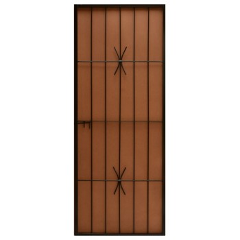 Security Gate Econo Bronze 760mm X 1950mm