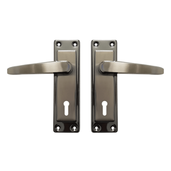 Ruby 6" Steel Black Nickle Plated Handles