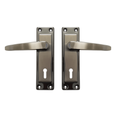 Ruby 6" Steel Black Nickle Plated Handles