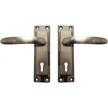 6" Topaz Steel Handles Black Nickle Plated